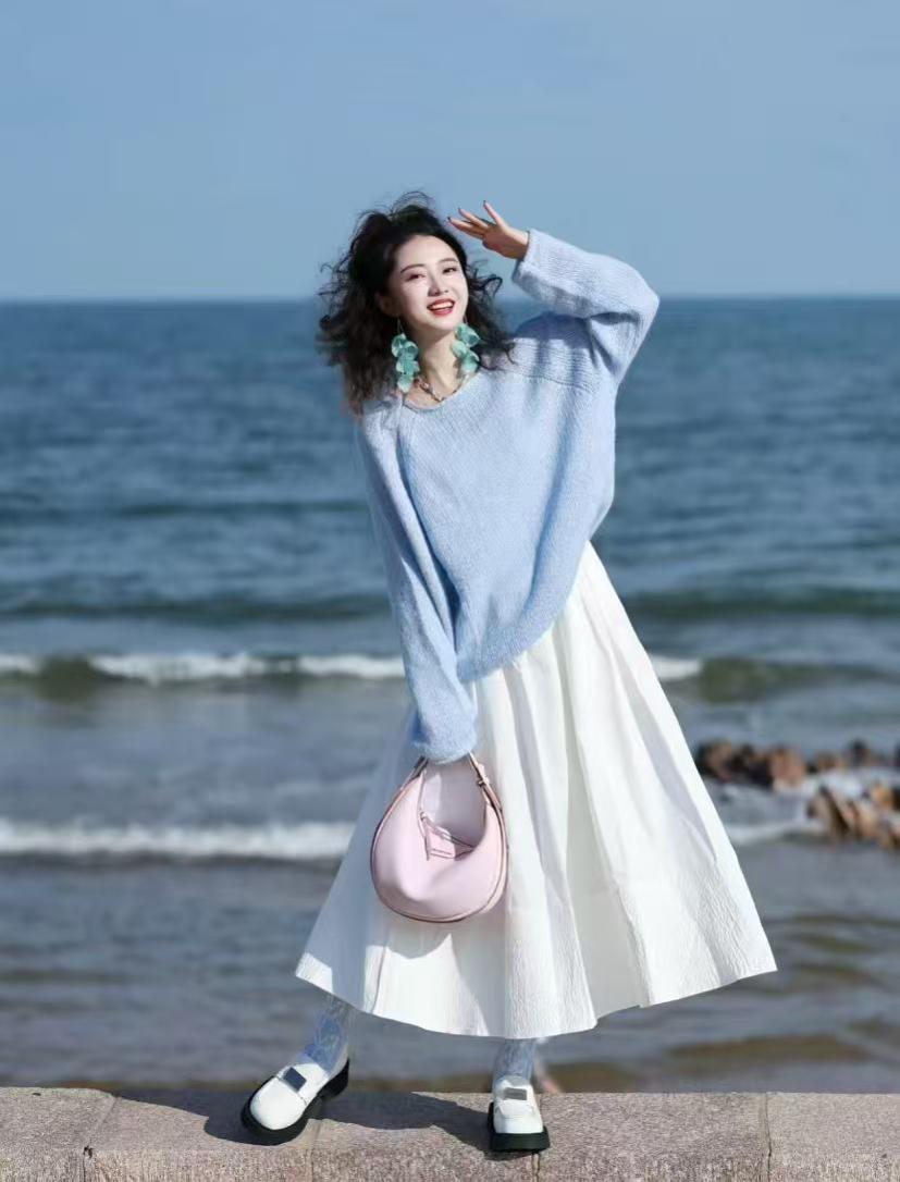 海边氛围感穿搭快get